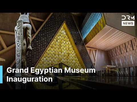 WATCH: Egypt's PM Madbouly Speaks at Grand Egyptian Museum Inauguration in Giza | AC1G