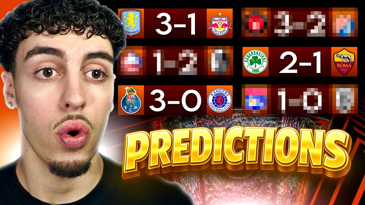 Europa League Matchday 8 Predictions ⚽