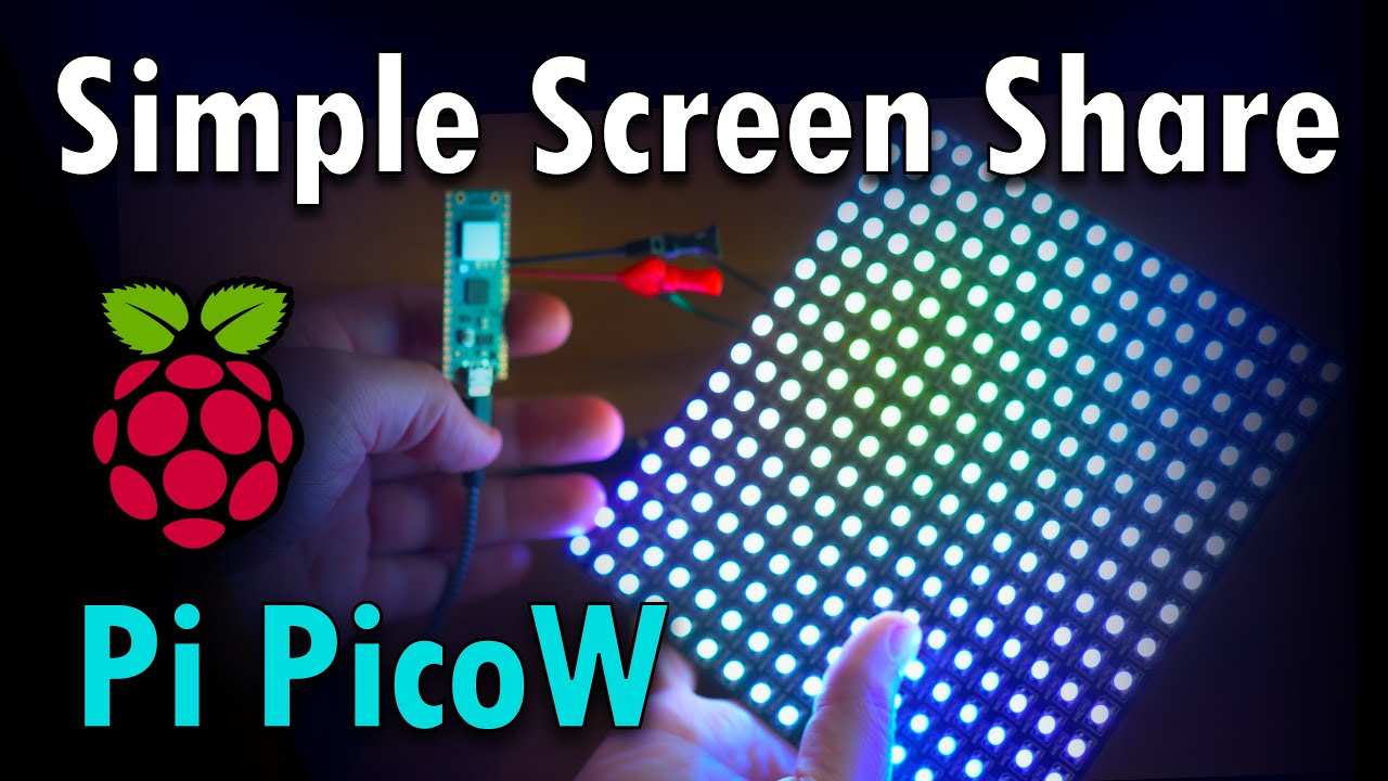 Share Anything on Pi Pico W with MicroPython 📺