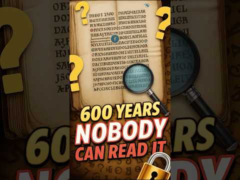 Why Can't Anyone Read This 600 Year Old Book?