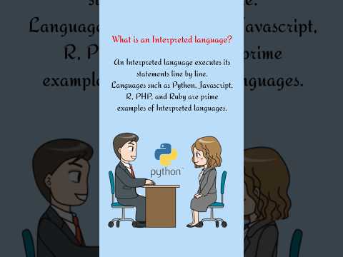 What is an Interpreted language? #pythonprogramming #python