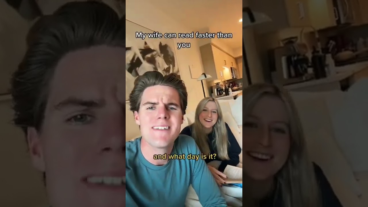 My Wife Reads Faster Than You 📚