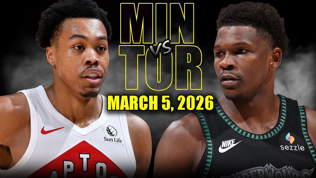 Timberwolves vs Raptors Full Game Highlights (Mar 5, 2026) 🏀