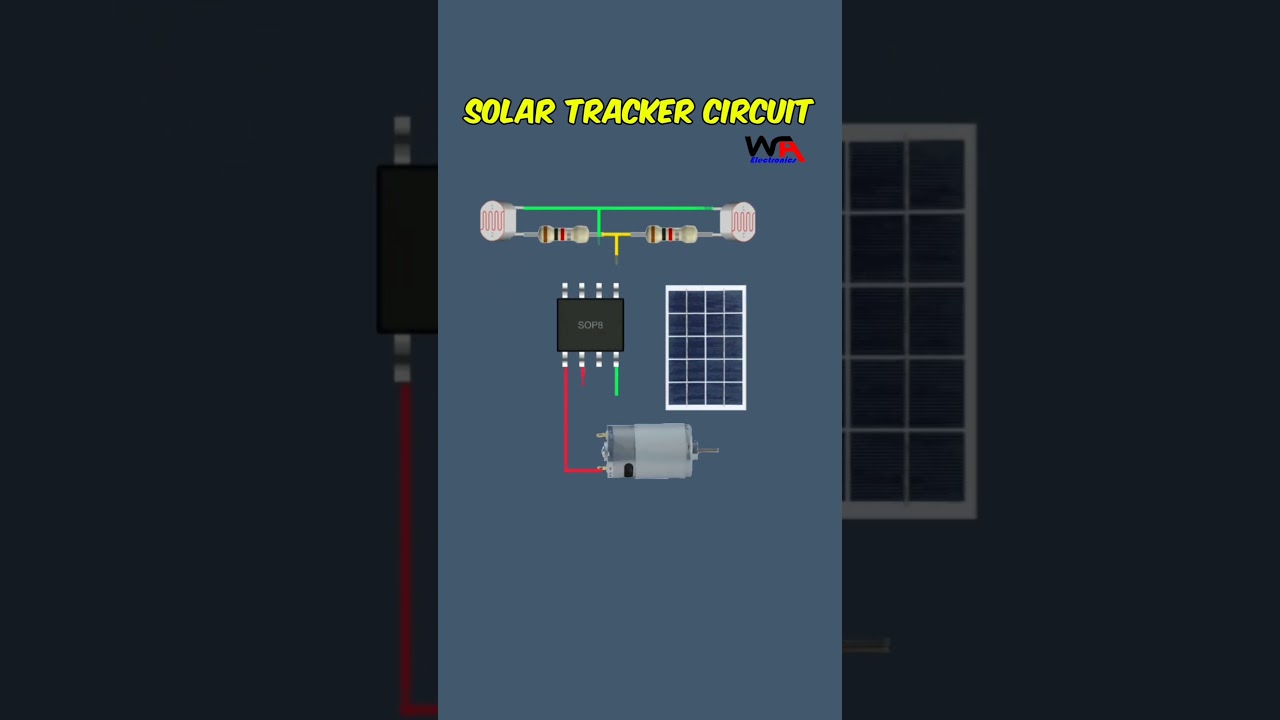 DIY Solar Tracker Circuit ☀️