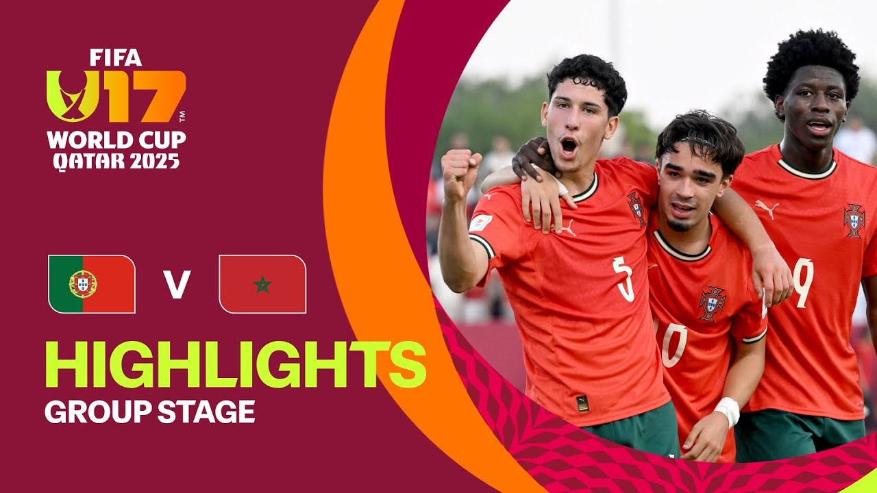 Portugal vs Morocco U-17 World Cup Highlights | Qatar 2025 β½