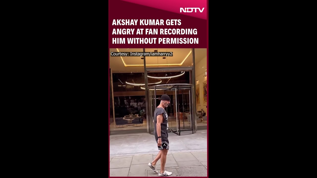 Akshay Kumar Confronts Fan for Unauthorized Recording in London