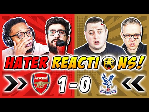 Arsenal's Rivals & Haters DEJECTED 😔 Reactions to Arsenal 1-0 Crystal Palace | Premier League Fan Re