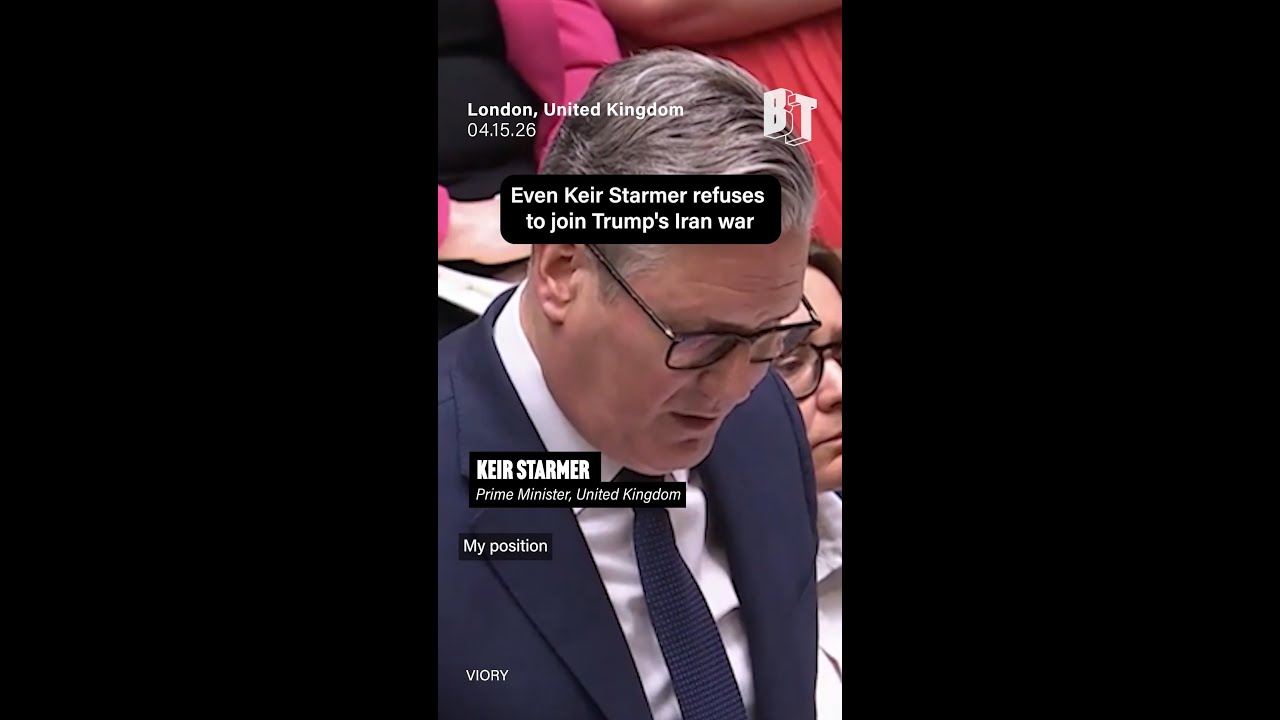 Keir Starmer Opposes Trump's Iran War 🚫