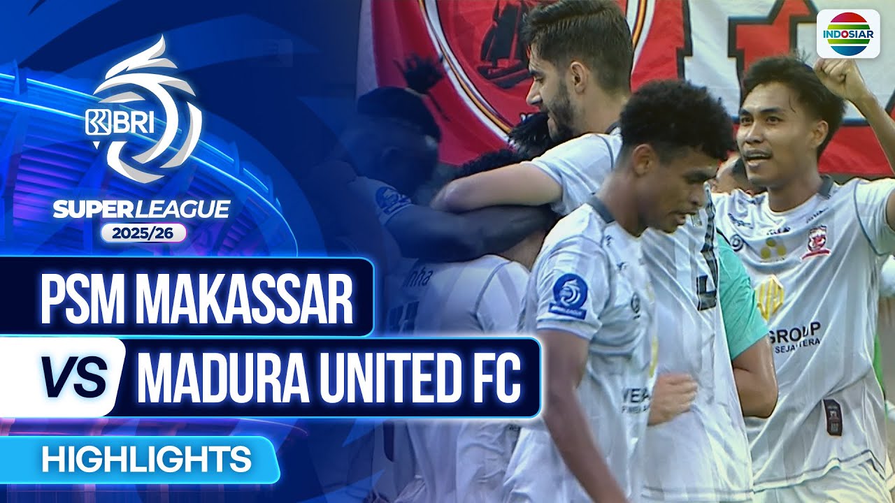Exciting Highlights: PSM Makassar vs Madura United FC | BRI Super League 2025/26 ⚽