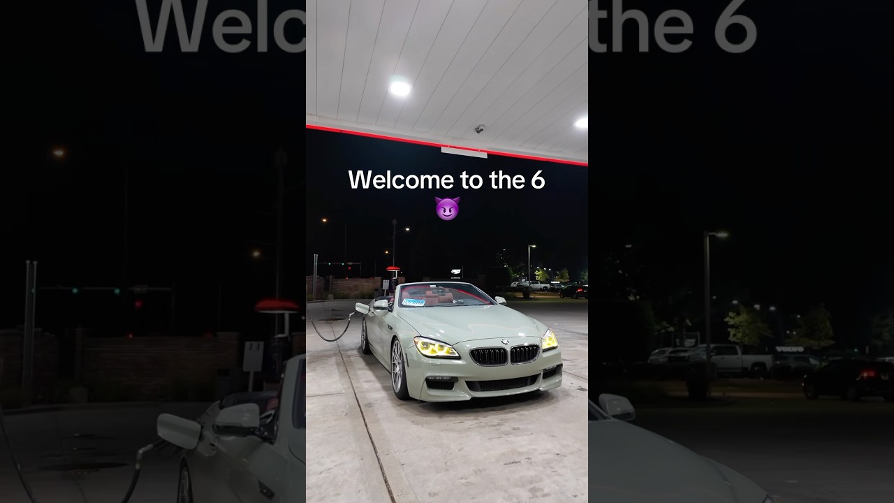 Experience the Elegance of the Khaki Green BMW 650i Convertible 🚗