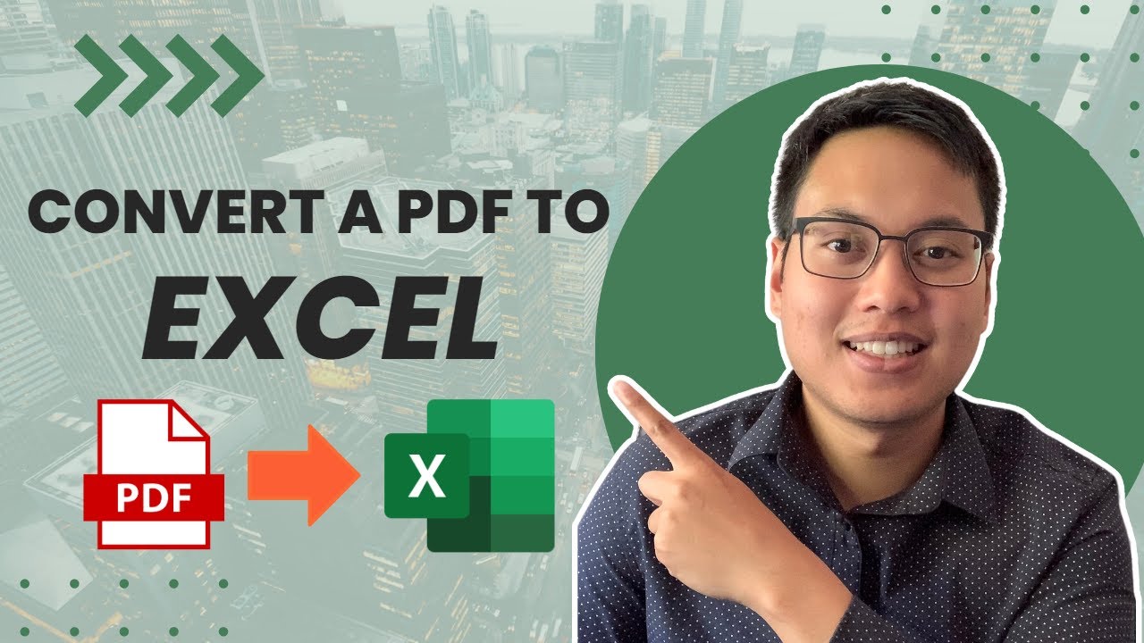 Convert PDF to Excel in Office 365 Easily