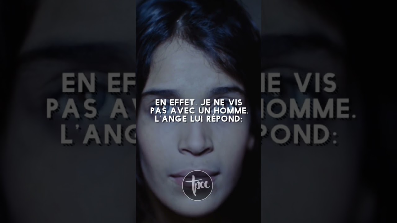 Gabriel parle à Marie avant la naissance de Jésus ✨