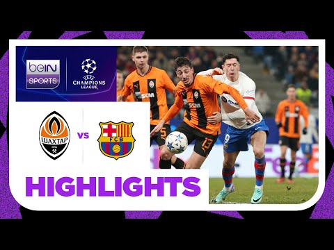 Shakhtar Donetsk v Barcelona | Champions League 23/24 | Match Highlights