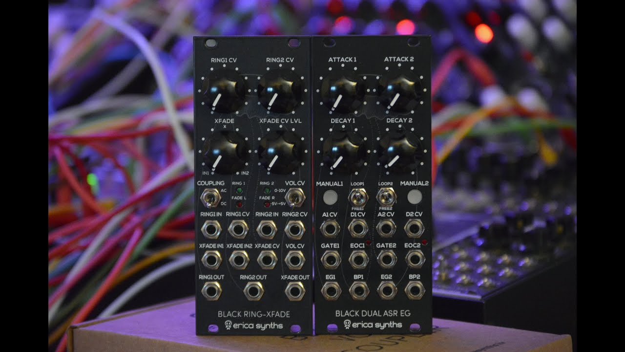 Erica Synths Black Ring & Dual ASR EG Demo ποΈ