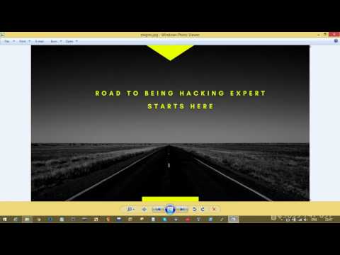 Stegnography Using Windows Command Prompt