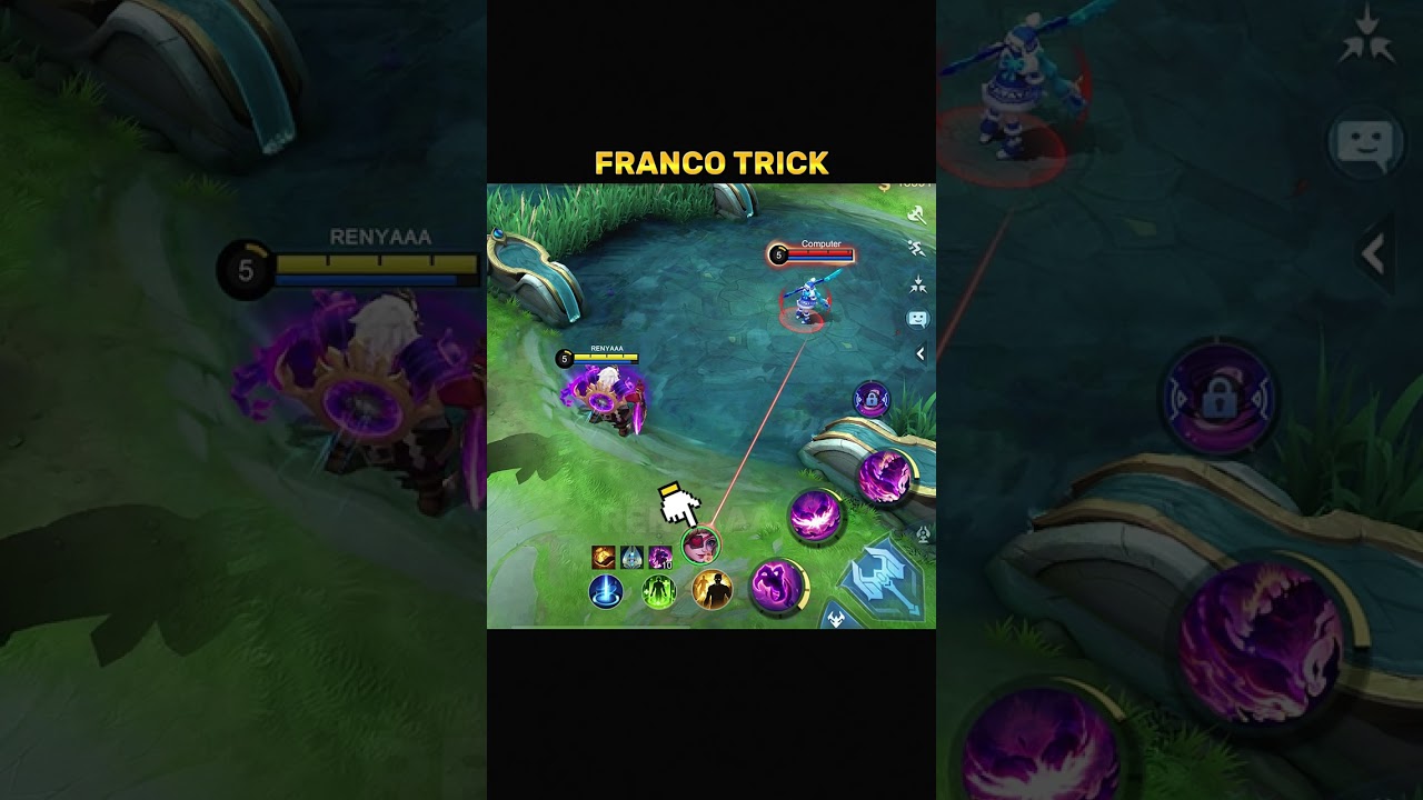 Master the Ultimate Franco Trick in MLBB with Renyaaa 🎮
