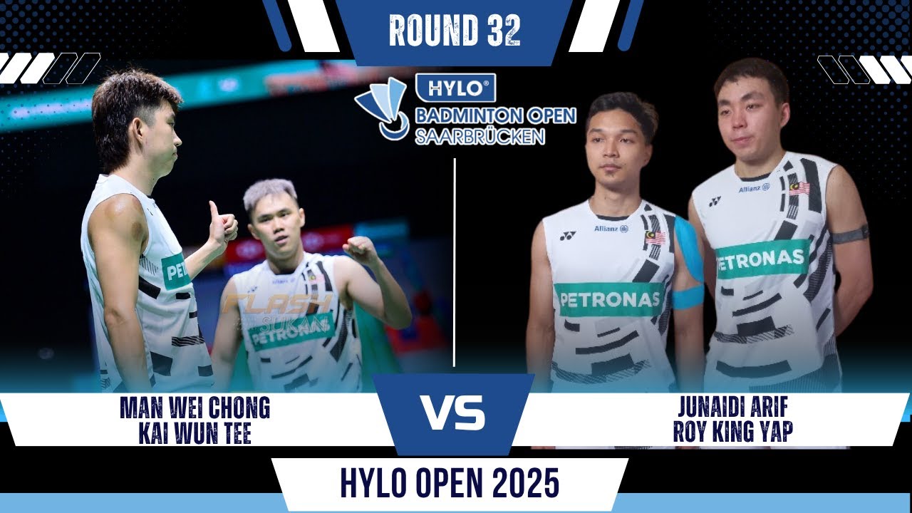 Epic Men's Doubles Clash at Hylo Open 2025: MAN Wei Chong & Kai Wun Tee vs Junaidi Arif & Roy King Yap 🏸