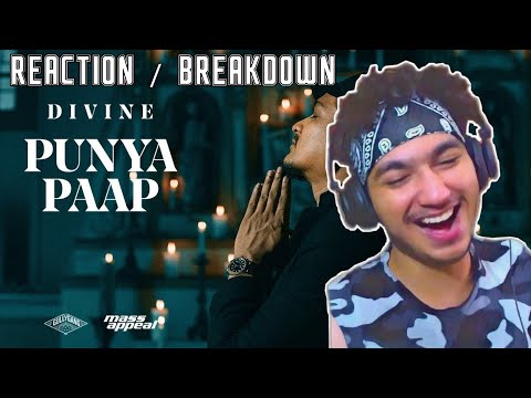 DIVINE - Punya Paap (Prod. By iLL Wayno) | Official Music Video | REACTION | PROFESSIONAL MAGNET |
