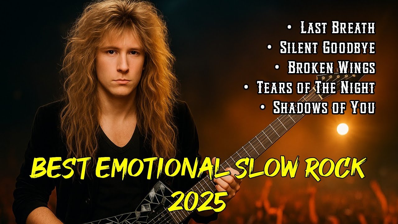 Top Emotional Slow Rock Songs of the 80s, 90s & 2025 🎸