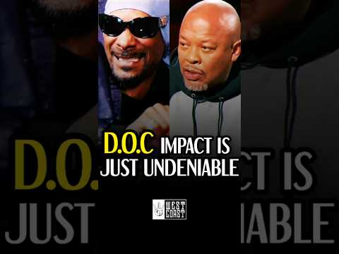 ' D.O.C ' Had HUGE Impact On Dr. Dre & Snoop Dogg's Career ! 👏🏻❤