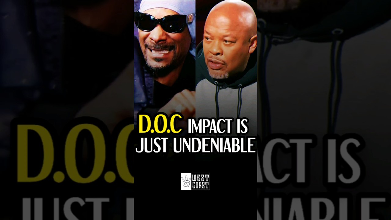 ' D.O.C ' Had HUGE Impact On Dr. Dre & Snoop Dogg's Career ! ππ»β€