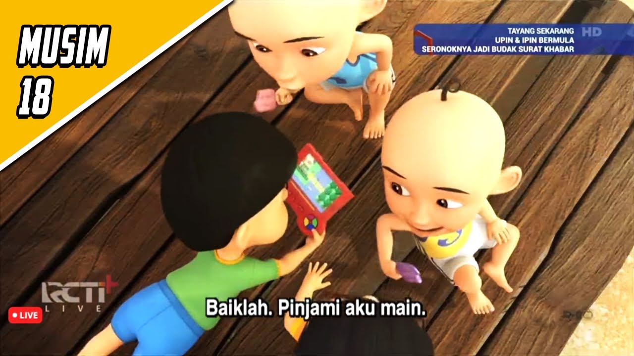 Upin & Ipin Musim 18 - Seronoknya Main Gamebot | Upin Ipin Terbaru 2024