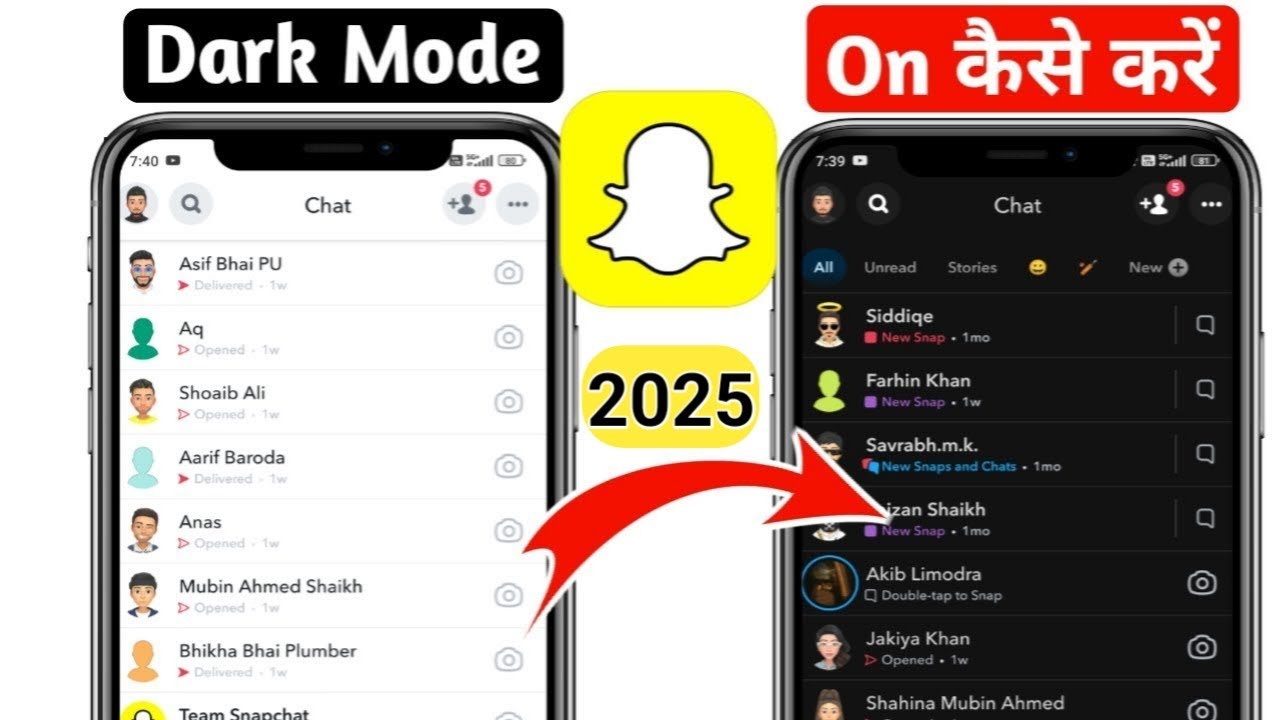 How to Enable Dark Mode on Snapchat in 2025 π