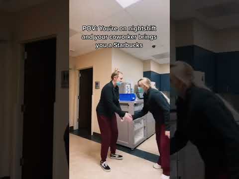 Starbucks is the GOAT for night shift