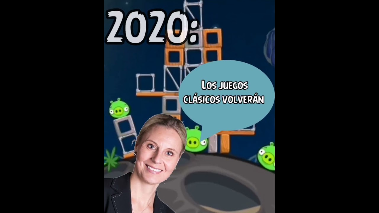 Vieja arruinó Angry Birds 🐦