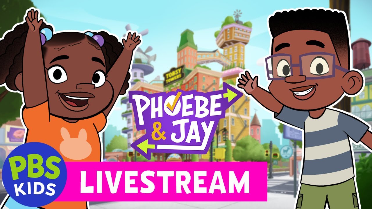 🟢 Live: Phoebe & Jay's New PBS KIDS Show