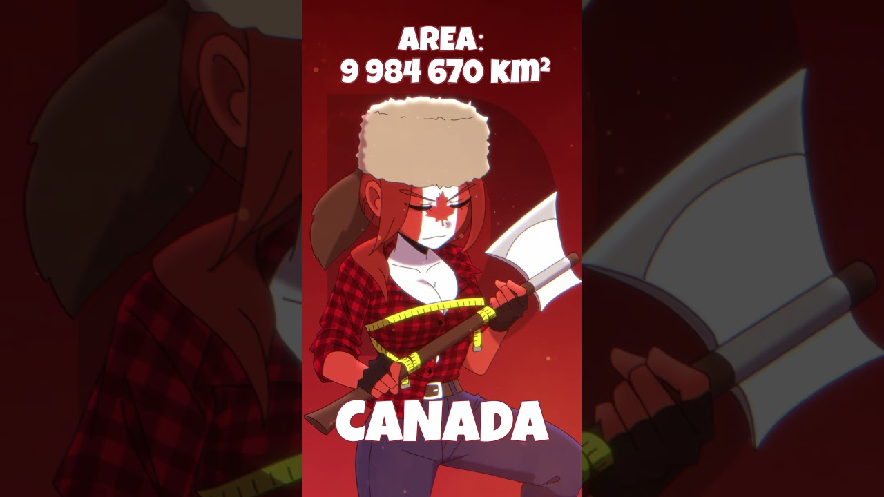 Epic Size Comparison of Countries 🌍 | CountryHumans & StateHumans