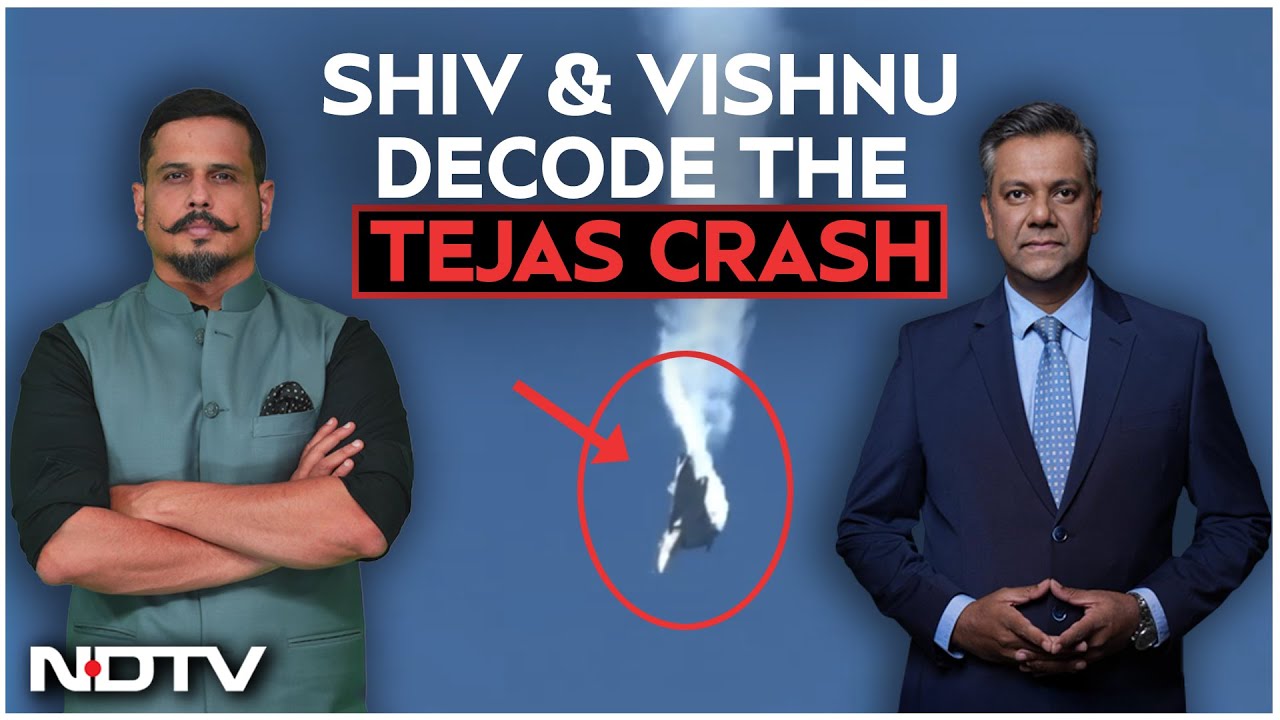 Tejas Jet Crash at Dubai Air Show 🇮🇳