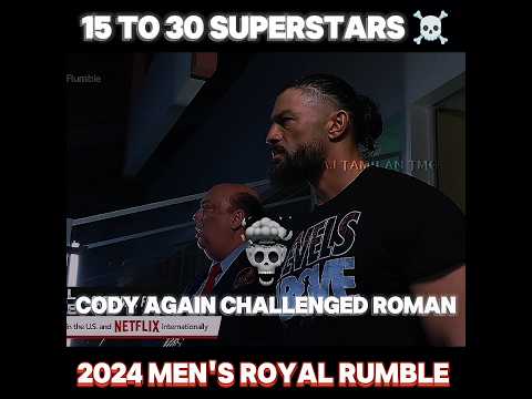 2024 Men's Royal Rumble Match & Phonk Edits ☠️