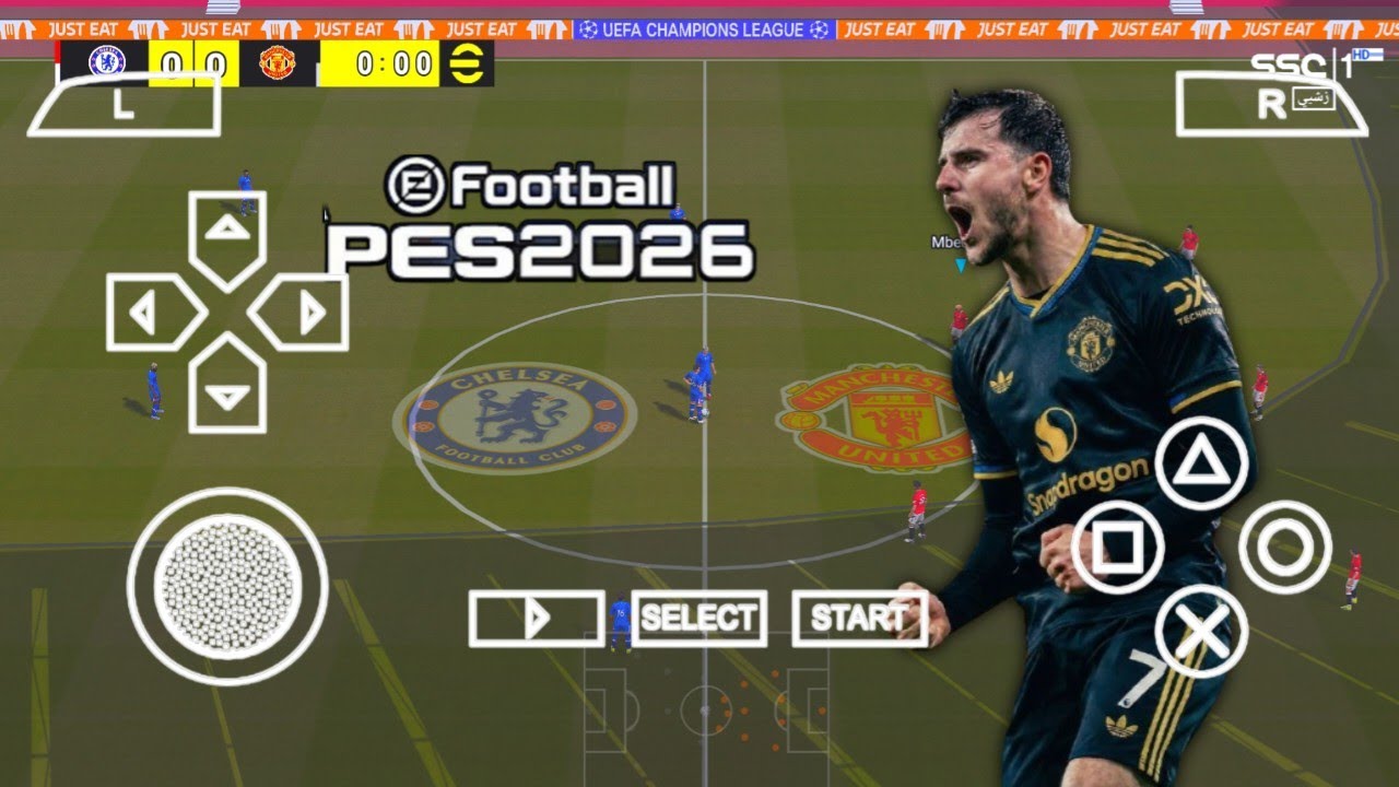 eFootball PES 2026 PPSSPP Android Offline Update ⚽