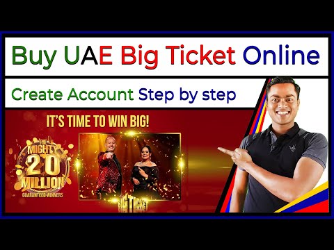 How to Buy Lottery Ticket Online | Create Big Ticket account Step by Step | Buy Big Ticket Online