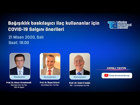 Bağışıklık Baskılayıcı İlaç Kullananlar için Covid-19 Salgını Önerileri