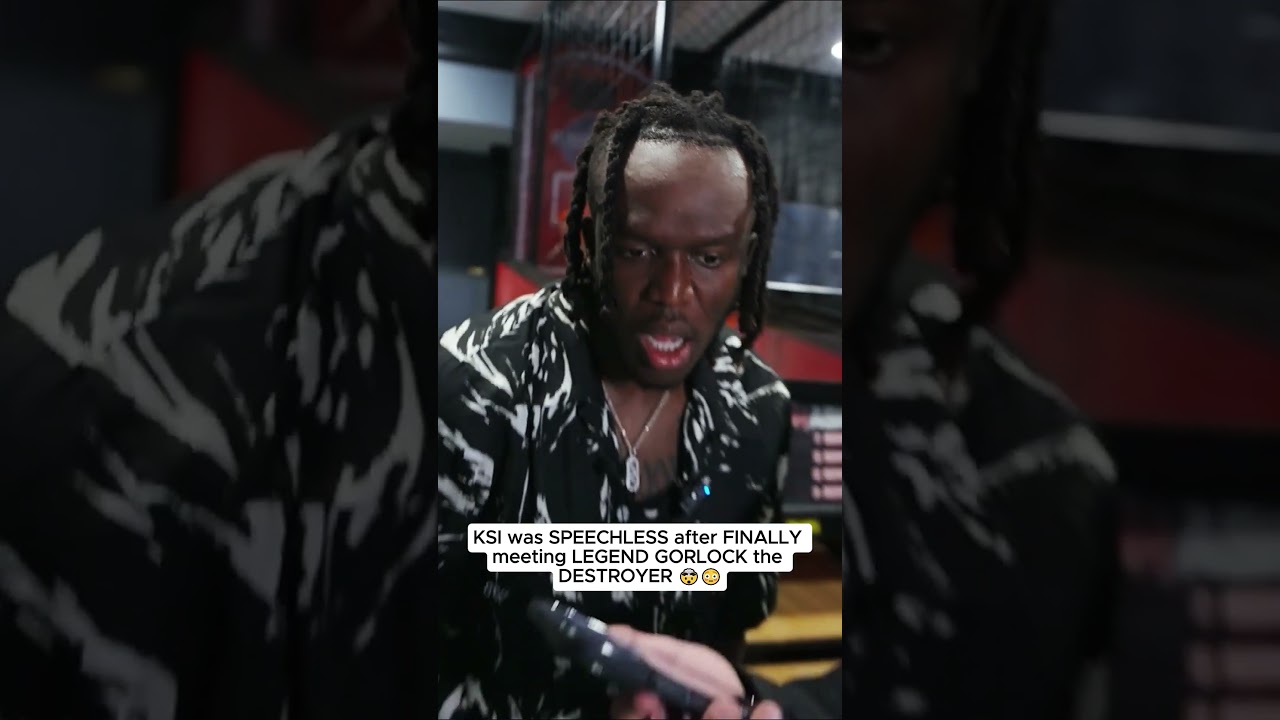 KSI Meets Legend Gorlock for the First Time 🤯