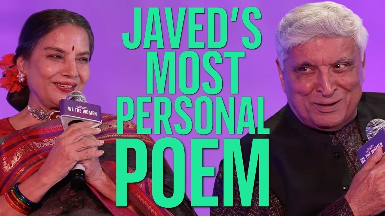 Exclusive | Inside Javed Akhtar's Most Personal Poem & The Muse Behind It | Barkha