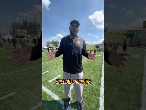 Coach Tomlin congratulates the Steelers Hall of Honor Class of 2025 members 🙌