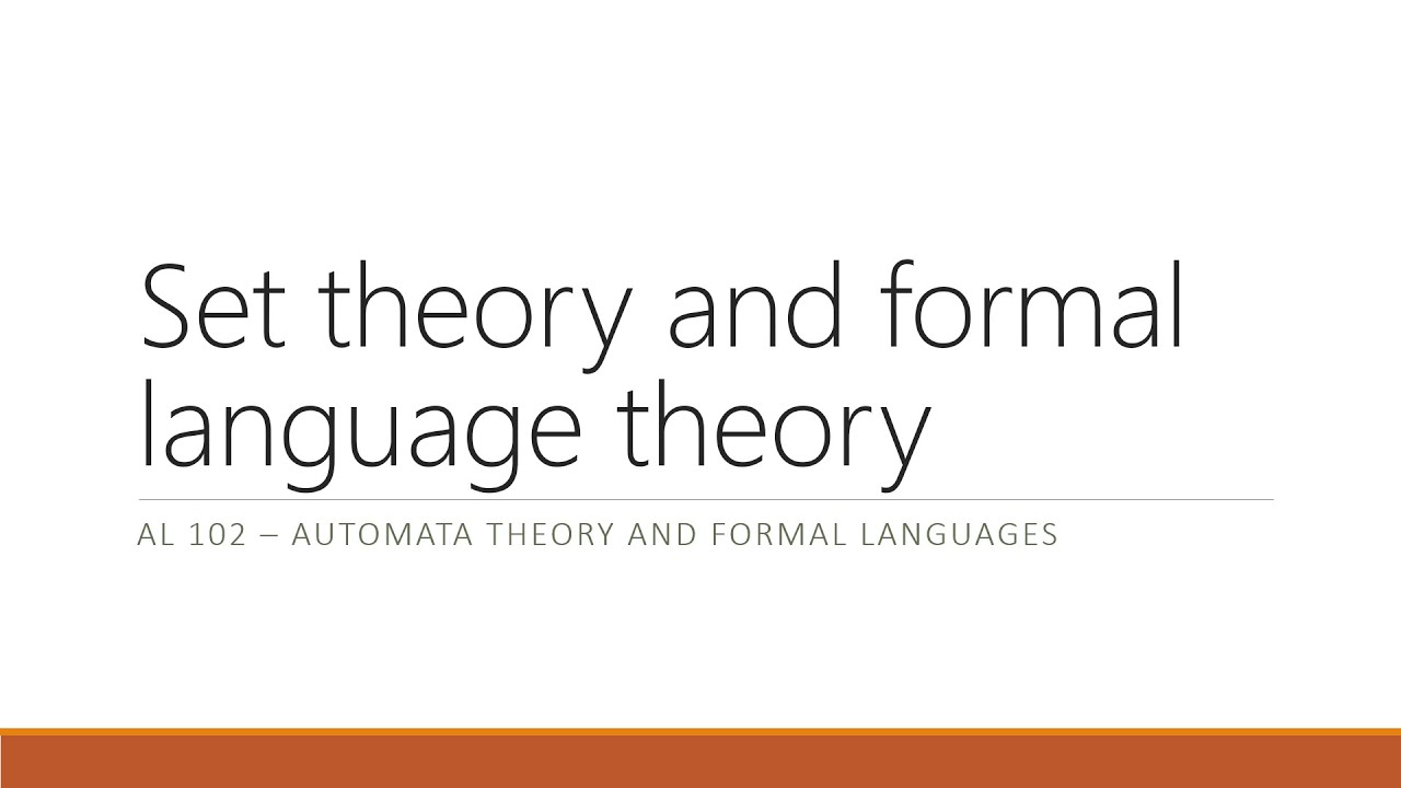 Understanding Set Theory and Formal Languages: Key Concepts & Common Mistakes 📚