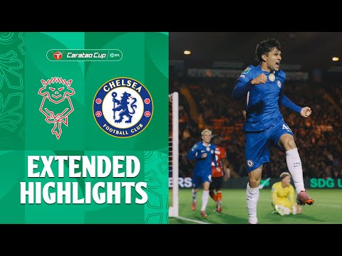 Lincoln City vs Chelsea 1-2 Highlights | Carabao Cup 2025/26