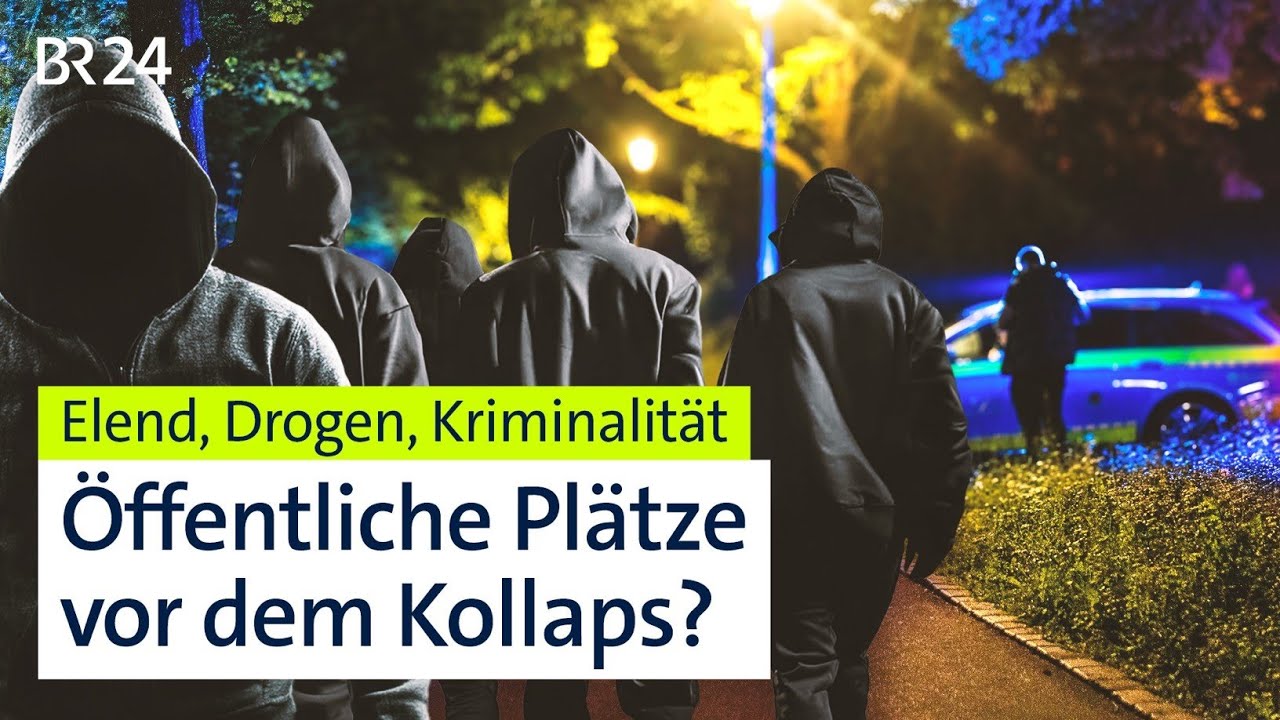 Verfall öffentlicher Plätze in Deutschland: Drogen, Kriminalität und soziale Krise 🚨
