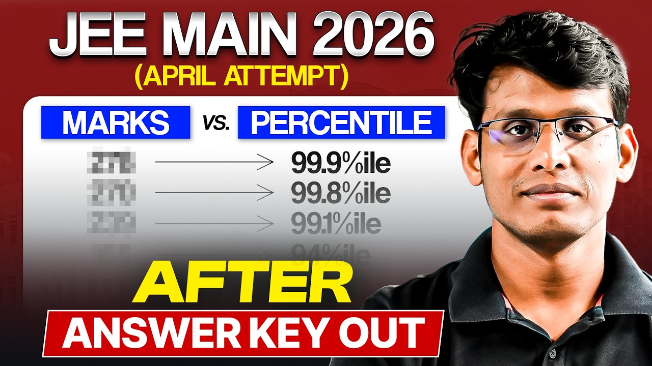 JEE Main April Shifts Analysis & Score Predictor 🔥