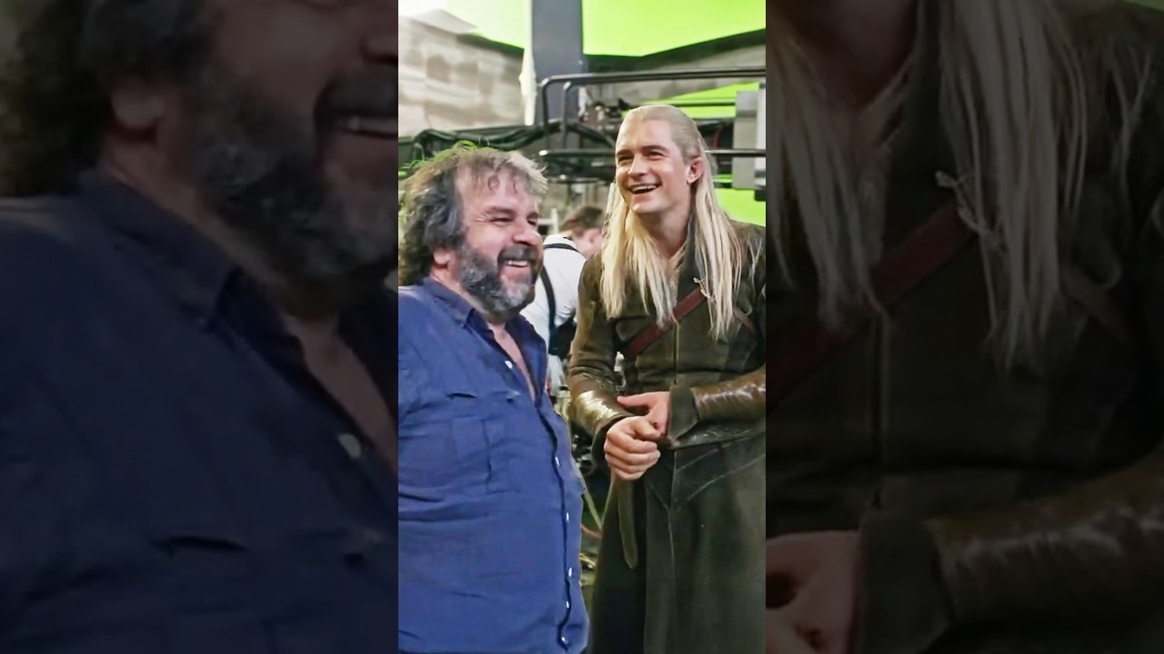 Peter Jackson Pranks Orlando Bloom in The Hobbit 🎬