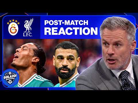 Jamie Carragher Reacts To Liverpool's LOSS Against Galatasaray 😬 | UCL Today