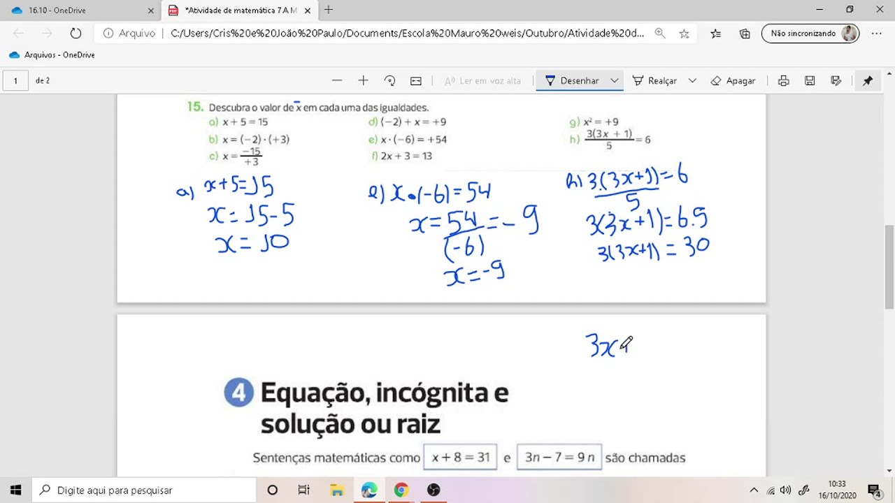 Aprenda a Resolver Equações com Letras para Encontrar Números Desconhecidos ✏️