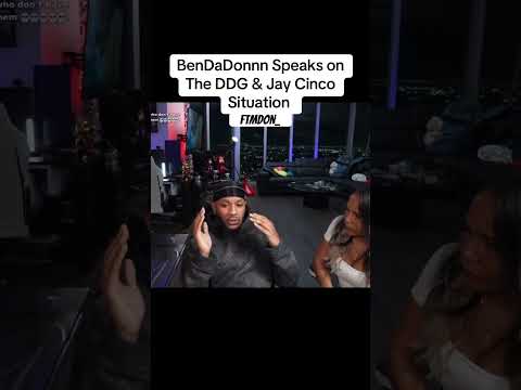 Bendadonnn Speaks on ddg vs jay cinco beef #ddg #ddgclips #jaycinco #bendadonnn #jaycincoo #viral