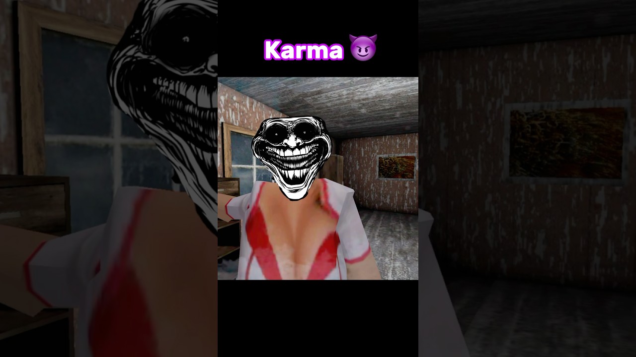 Karma Comes Back with a Bang! 😈 | Scary Granny Short