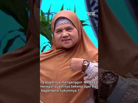 SUAMI NGANGGUR, Bolehkah Suami Tidak Bekerja? #ngeshortsbareng #medankali
