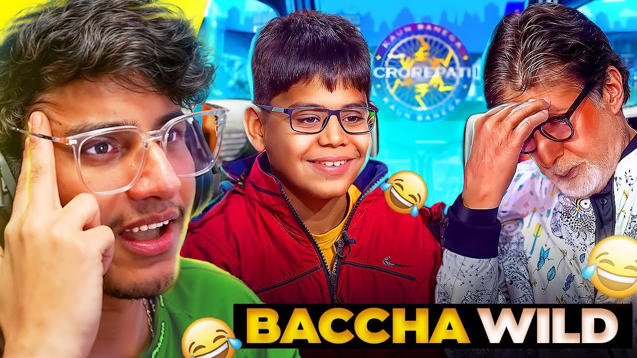 Viral KBC Kid Gets Wild 😂